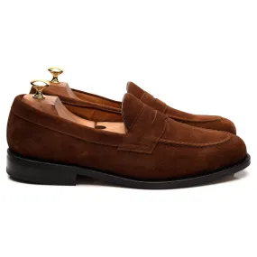 '9628' Snuff Brown Suede Loafers UK 10 EU 44