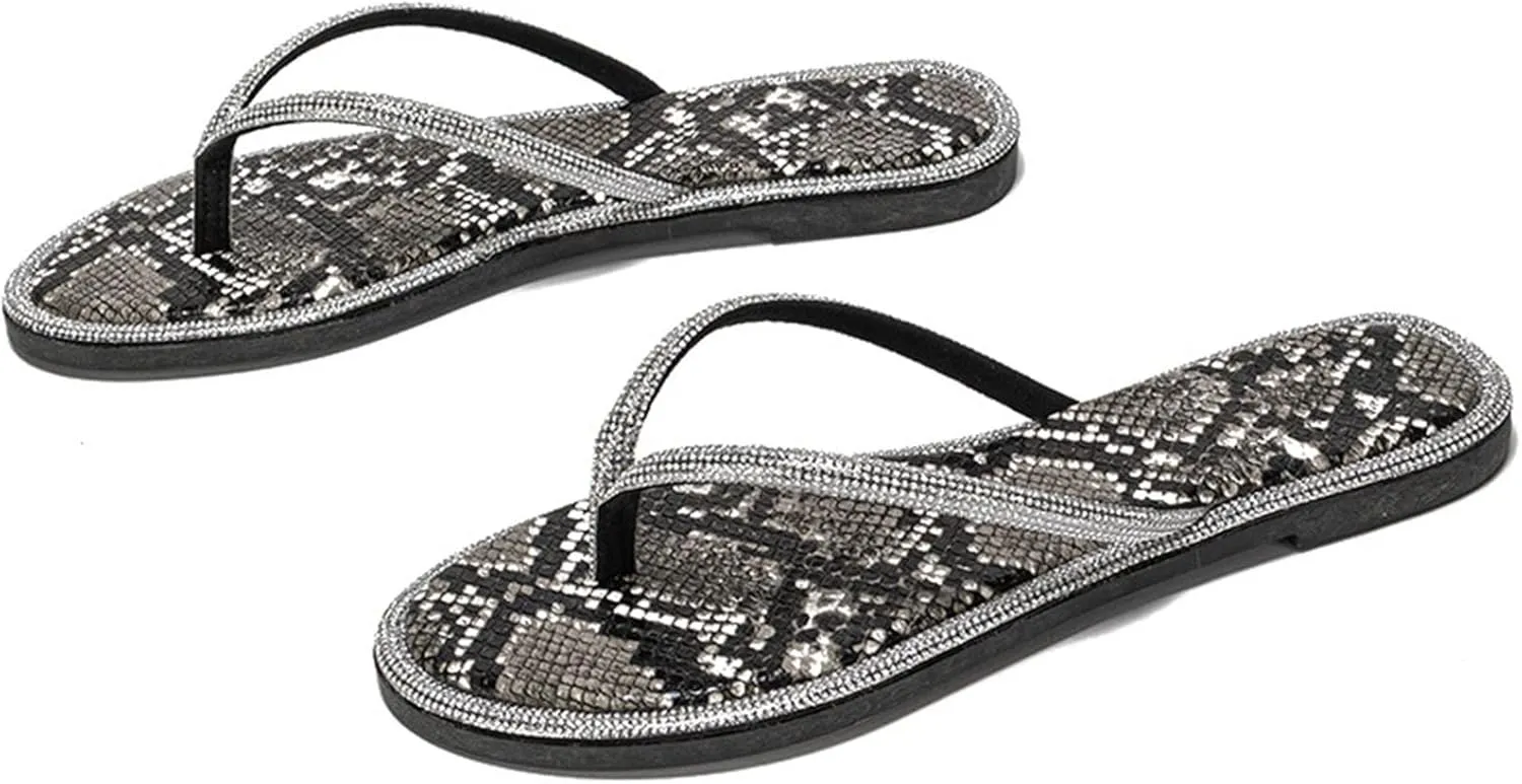 Comfortable Fashion Beach Cute Ladies Slides Women Flip Flops Fashion New Pattern Pattern Flat Bottom Large Non Slip