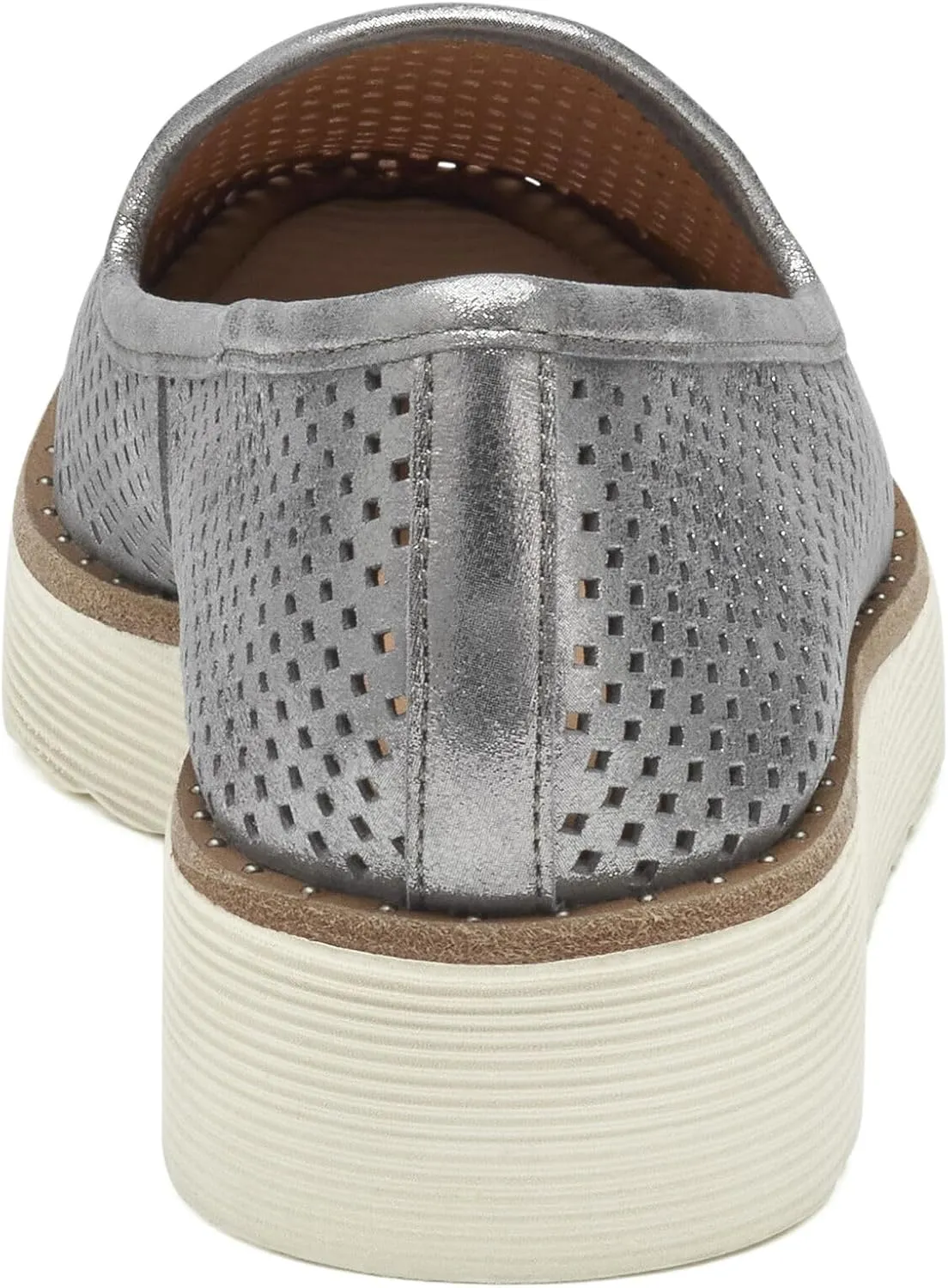 Johnston & Murphy Women’s Mitzi Perfed Venetian Shoes, 1.25” Suede Loafers for Women, Comfortable Slip On Shoes
