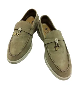Loro Piana Summer Charms Walk Loafers, size 35,5