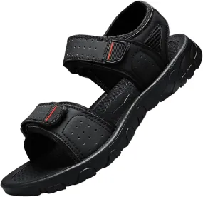 Men's Comfortable Summer Sandals with Arch Support for Outdoor Beach Walking Casual Wear Open Toe Water Shoes