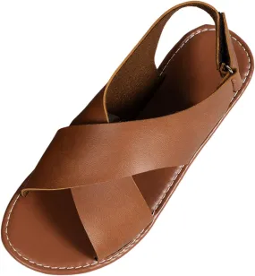 Orthopedic Sandals for Women Arch Support Walking Sandals Summer Flat Sandals Flip Flops Comfortable Beach Sandals