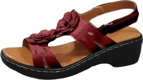 Orthopedic Sandals for Women, Women Platform Sandals Casual Summer Beach Flip Flops Sandals Breathable Wedge Sandals Shoes