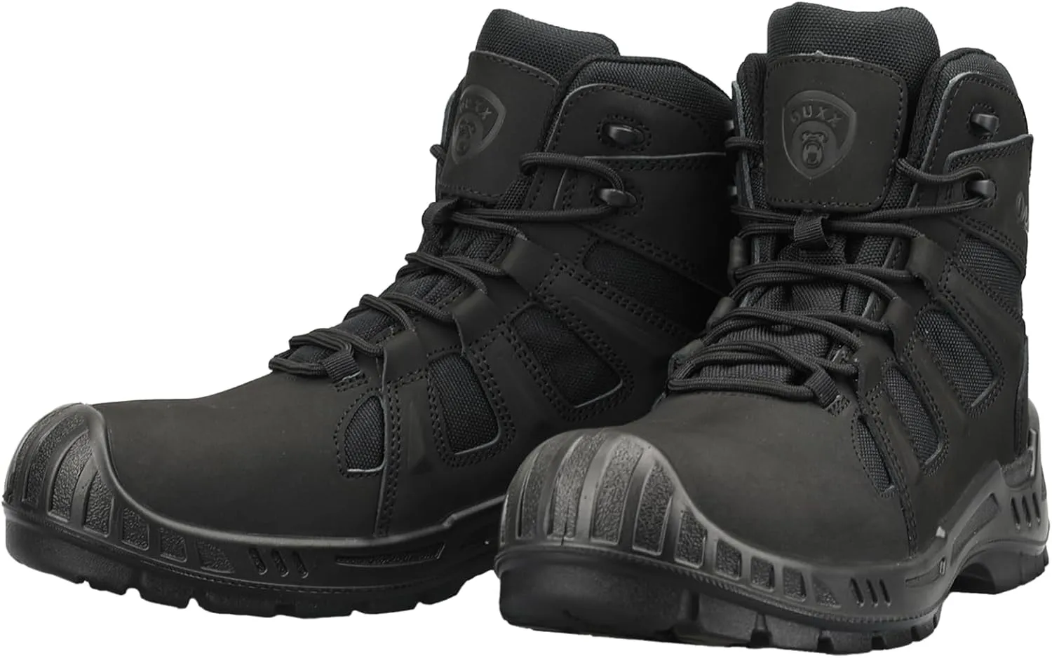 OUXX Men's Work Boots Composite Toe Cap Non Slip Work Shoes for Men Water Resistant Safety Shoes(OUXX4603)