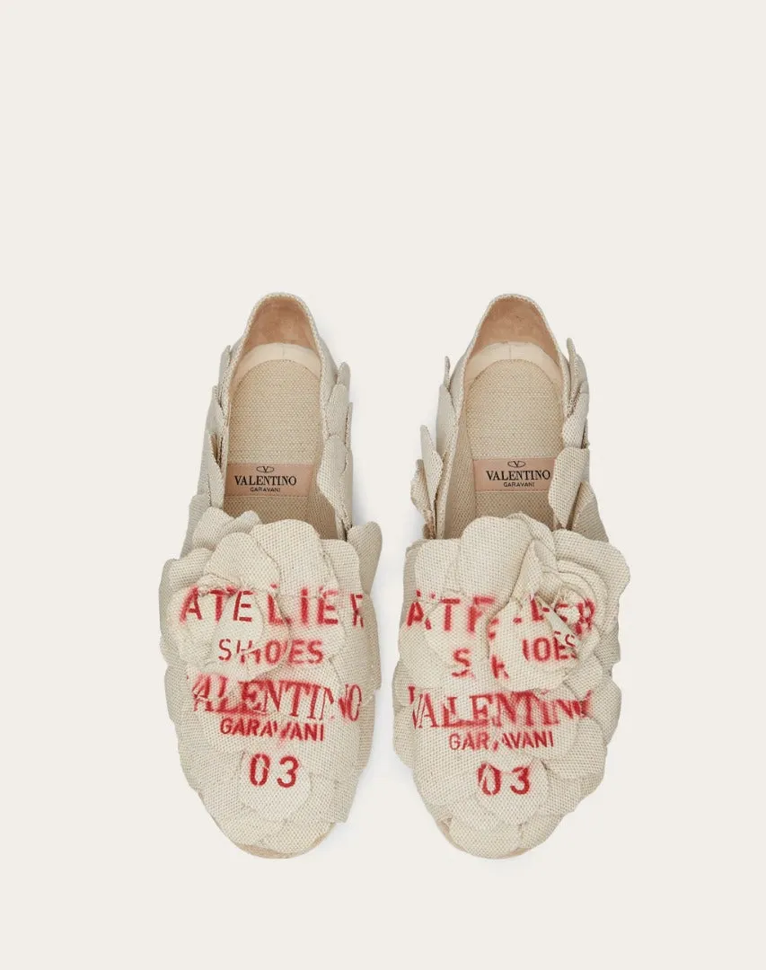 VALENTINO GARAVANI - Atelier 03 Rose Edition espadrilles